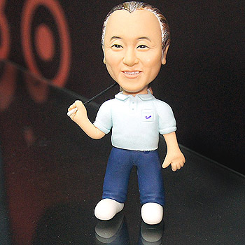 高爾夫球公仔-男生公仔(12公分)